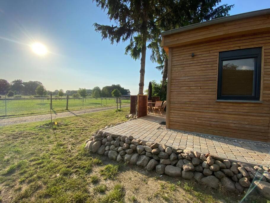 Villa Tiny Haus Straussenblick 2 Bad Fallingbostel Esterno foto